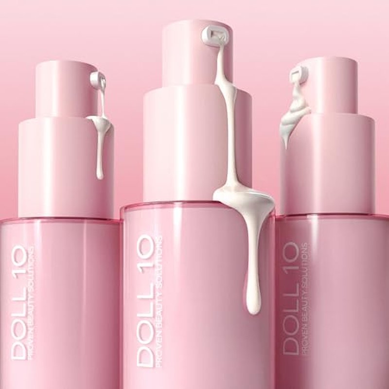 Doll Skin Genius¢â Reishi Renewing Mushroom Milk ? Hydrating Face Serum w/Reishi, Chaga & Lion¡¯s Mane ? Anti-Aging, Barrier Repair & Soothing Skincare for Dry, Sensitive or Mature Skin - 30 Day Supply