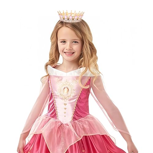 Crowns for Women, Gold Queen Tiara Baroque Vintage Crystal Rhinestone Headband for Lady Girl Bridal Bride Princess Prom Birthday Wedding Pageant Prom Homecoming Halloween Costume Party