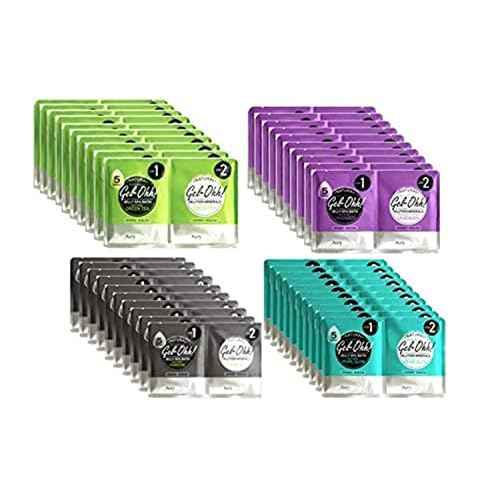Avry Gel Ohh Spa Pedicure Footbath - Gel Oh - 40PK Combo1 - Combo Pack 10 of Each Fragrance - 40 total!!!