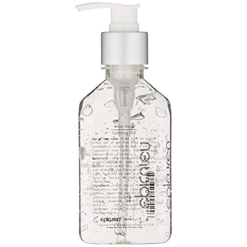 epicuren DISCOVERY Aloe Vera Calming Gel , Clear, 8 Fl Oz