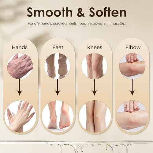 Paraffin Wax Refills-10 Pack Unscent Paraffin Wax for Hand and Feet, Parrafin Wax Blocks for Wax Machine, Parafin Wax Bath, Relieves Muscle Fatigue, Deeply Hydrates, Moisturizes and Nourishes