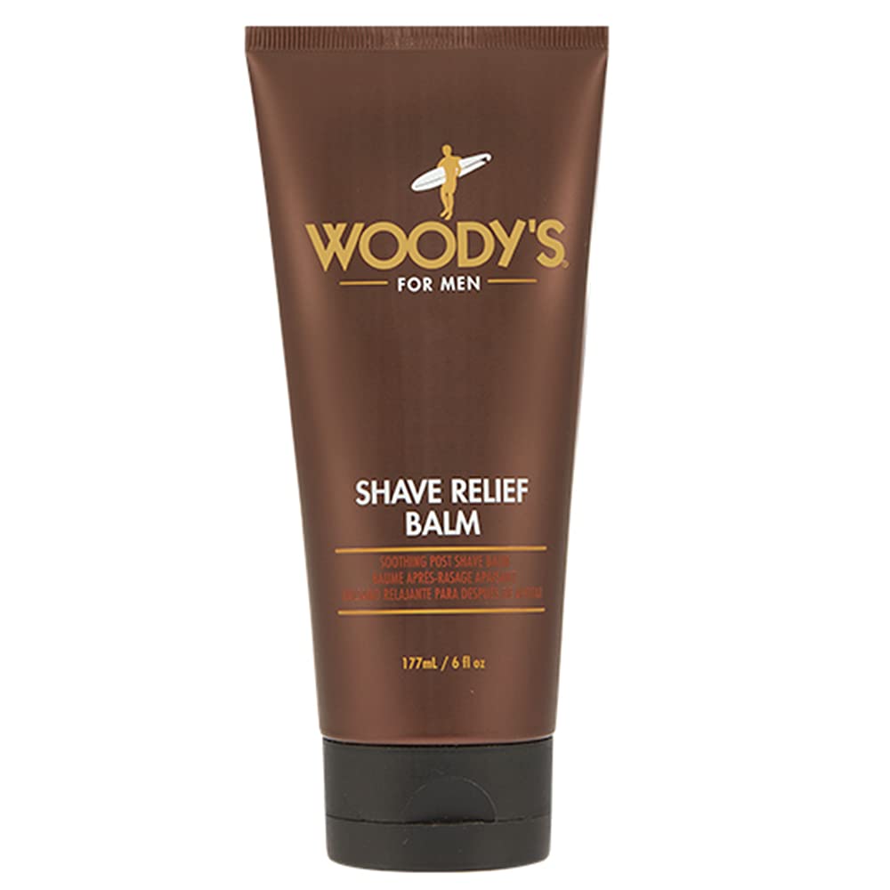 Woody's Shaving Essentials - Ultra-Smooth Shave Butter for Men | Moisturizing Cream for Sensitive Skin, 6 Fl Oz