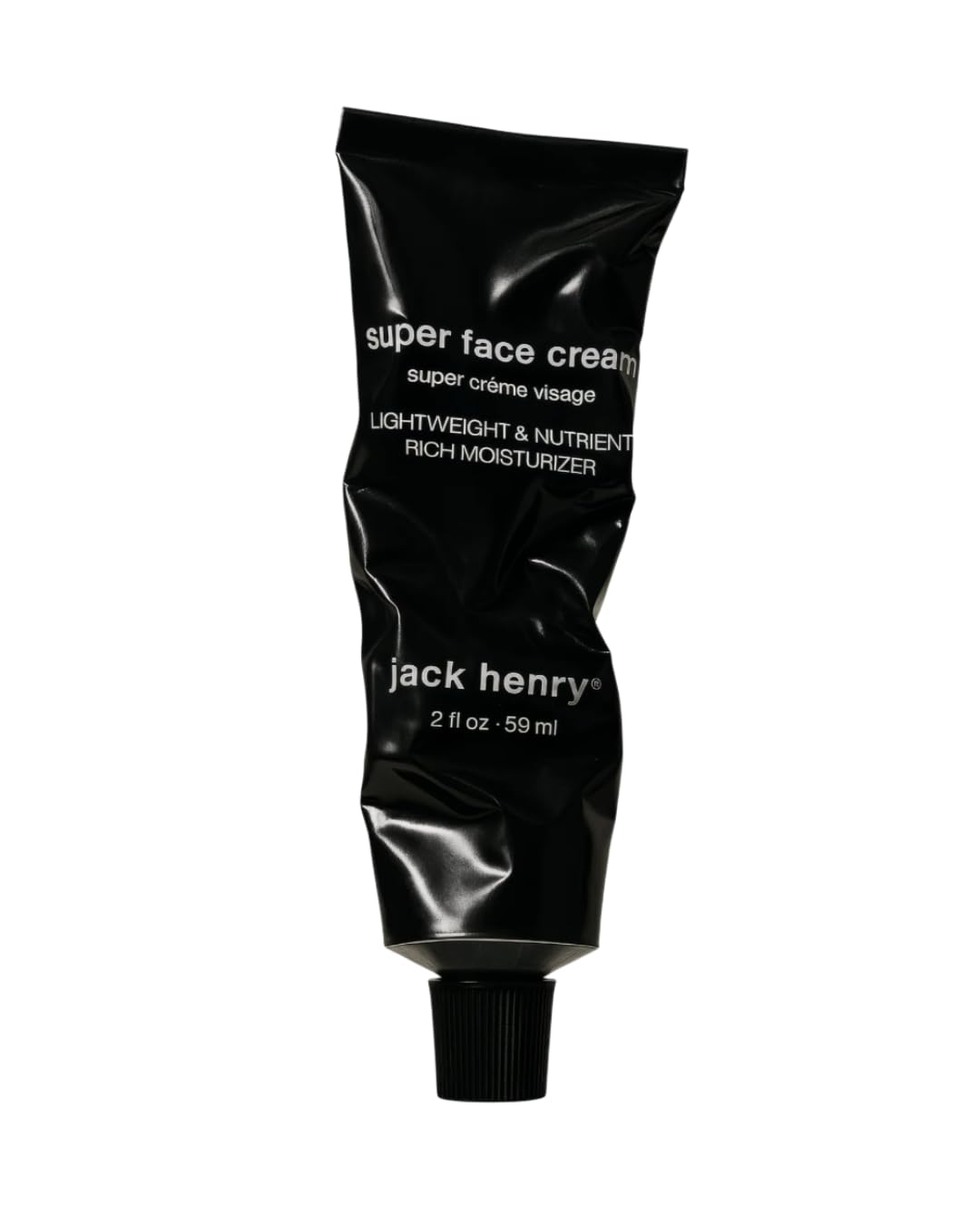Jack Henry Super Face Cream, Anti Aging Face Moisturizer with Hyaluronic Acid & Peptides, Organic Botanical Face Moisturizer, Sulfate-Free, Daily Moisturizer for Men and Women, 2 fl oz