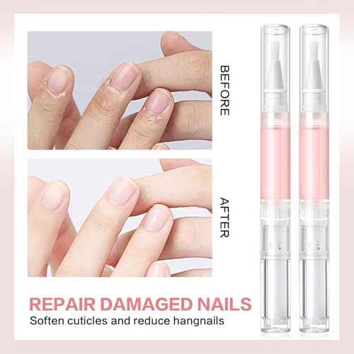 Radiant Nail Growth Oil, Nail Strengthener, Cuticle Oil for Nails, Moisturize Strengthen Nail Care Oil, Finger Edge Manicure Nourishing Pen, Anti-hangbnail removal, Nail Skin Edge Care (Rose)