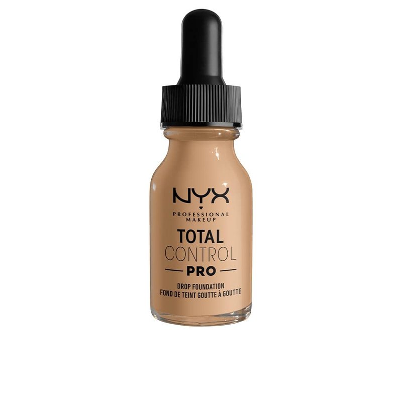 NYX PROFESSIONAL MAKEUP Total Control Pro Drop Foundation, Skin-True Buildable Coverage - Buff
