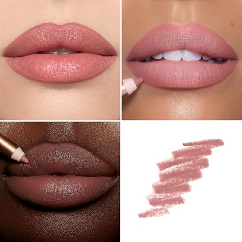 Charlotte Tilbury Lip Cheat Lip Liner Pencil - Gives Lips a Fuller-Looking, Defined Pout - Enriched with Jojoba Oil & Hyaluronic Acid - Waterproof, Smudge-Proof & Transfer-Proof