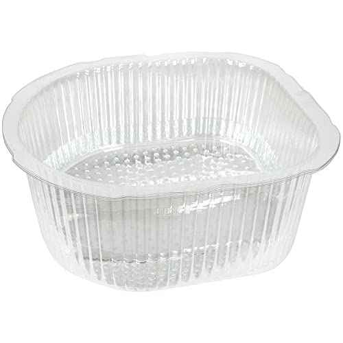 ForPro Professional Collection Universal Pedi Bath Liners - 50% THICKER - Fit Footsie Bath, Disposable Pedicure Foot Tub Liners for Foot Spa Basins & Foot Bath Soaks, Clear, 100-Count