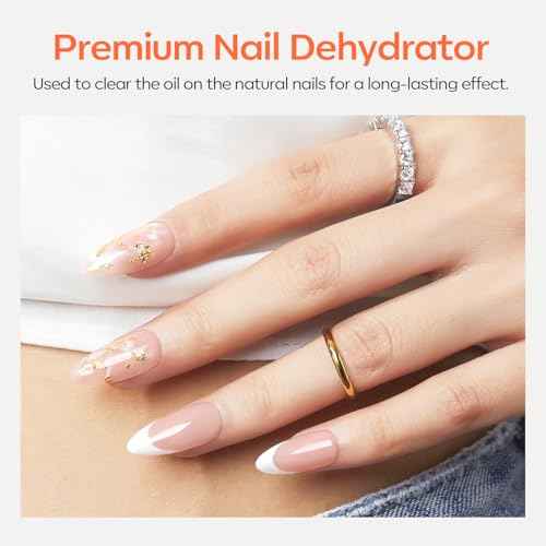 modelones Nail Dehydrator, 30 ml Nail Prep Dehydrator for Press Ons/Acrylic Nails/Gel Polish, Acid Free Natural Prep Dehydrate Acrylic Supplies