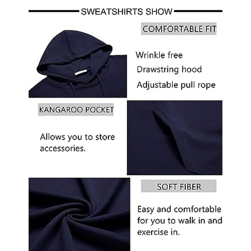 COOFANDY Sweatsuits for Men 2 Piece Tracksuit Casual Athletic Jogging Suit Hooded Set