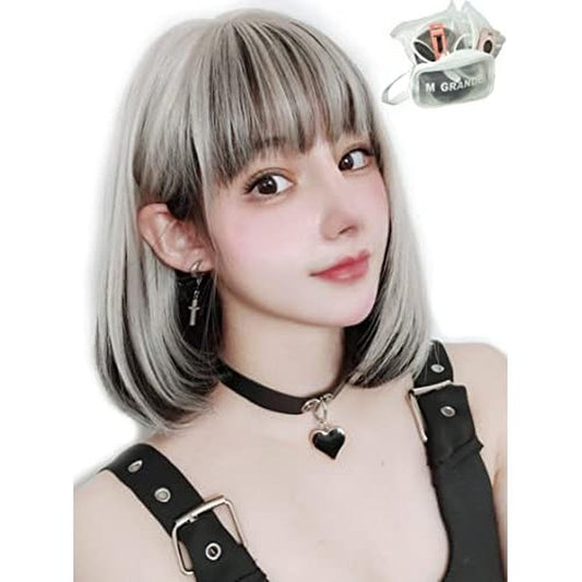 MGRANDE wig premium line ¡¼ active top stylist produce ¡½ 6 items set inner color line women's original wig semi-long small face effect£¨mix beige bob DY33C£©