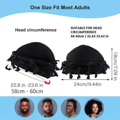 Gturytr Turban for Men Vintage Twist Head Wraps Durag Satin Lined Halo Turban for Women Modal and Satin Scarf Tie