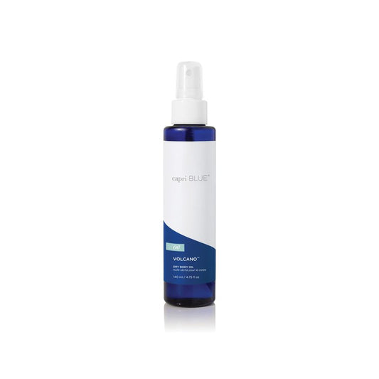 Capri Blue Dry Body Oil Spray – Dry Body Moisturizer with Vitamin E, Jojoba – Moisturizer Body Oil Scented with Luxury Fragrance - Paraben & Cruelty-Free (Volcano, 4.75 oz)