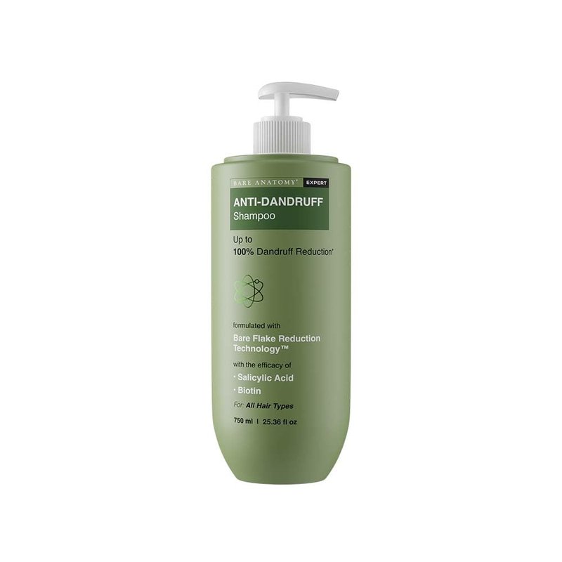 Bare Anatomy Expert Anti-Dandruff Shampoo | Up to 100% Dandruff Reduction | Targets Oily Scalp and Sheds Dry Flakes | 25.5 Ounce