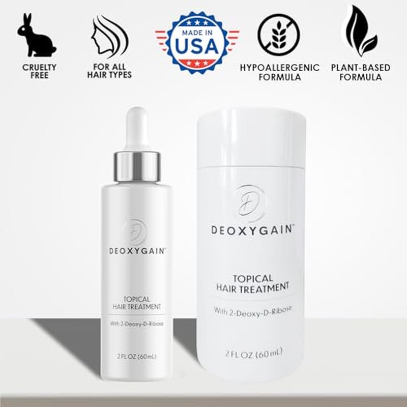 Hair Serum ? Advanced Hair Growth Formula with 2DDR to Stimulate Follicles, Block DHT & Support Hair Regrowth ? 2oz Bottle