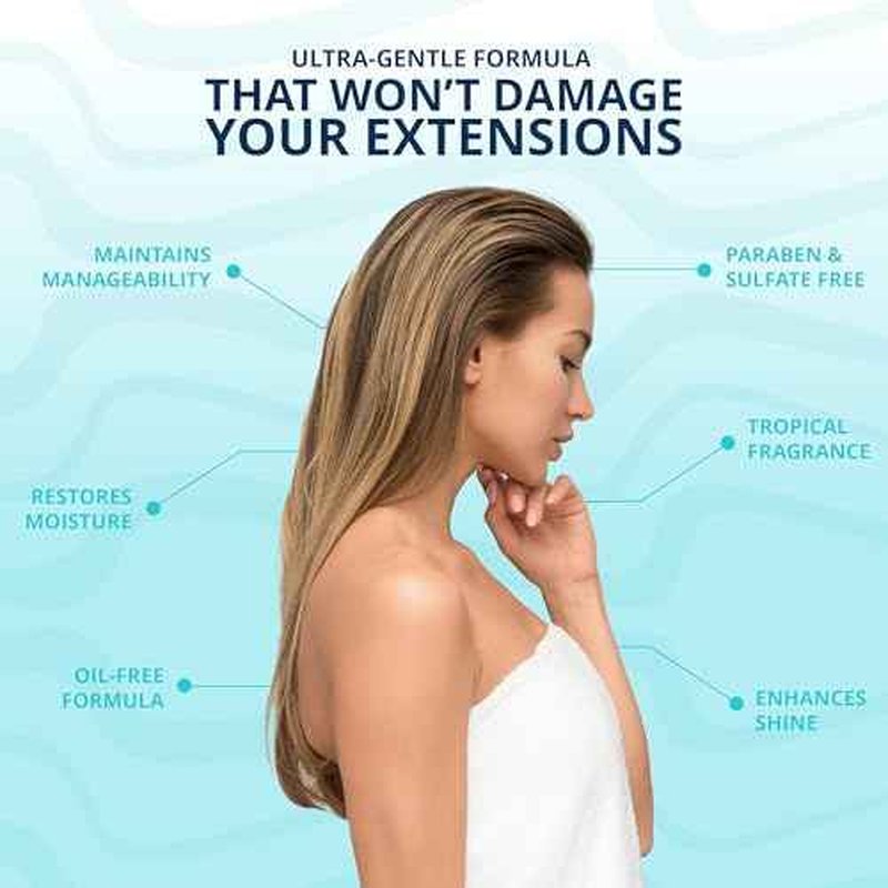 Seatox Clarifying Shampoo, Deep Cleansing, Sulfate-Free, Hair-Extension-Safe Formula for Build-Up Removal, 32 fl oz