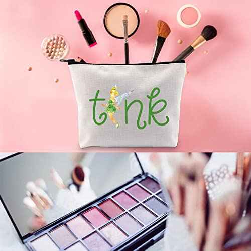 WCGXKO Family Vacation Gift Tink Zipper Pouch Makeup Bag (T)