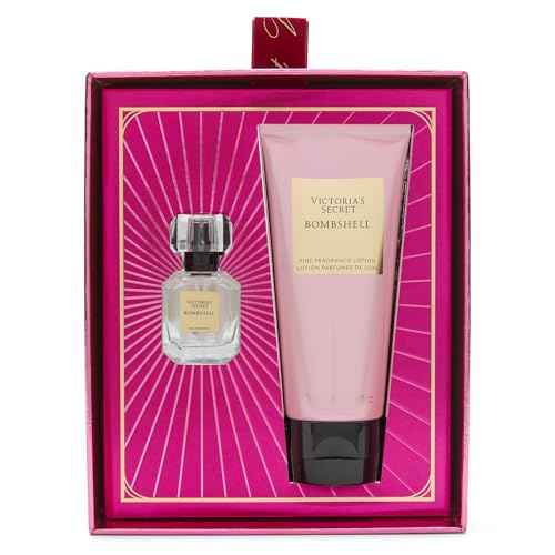 Victoria's Secret Bombshell Mini Fragrance Duo Gift Set, Eau de Parfum & Travel Lotion