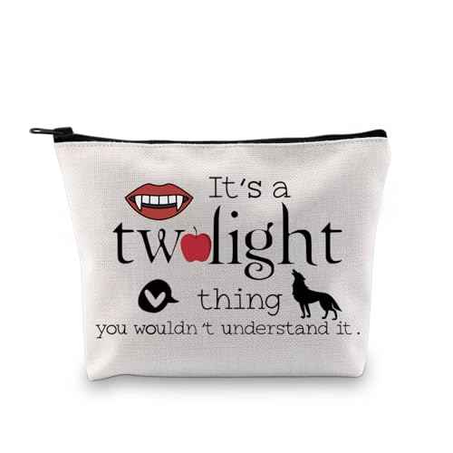 GJTIM TV Show Inspired Gift It¡¯s A Thing You Wouldn¡¯t Understand It Zipper Pouch Makeup Bag for Vampire Fans (T thing bag)