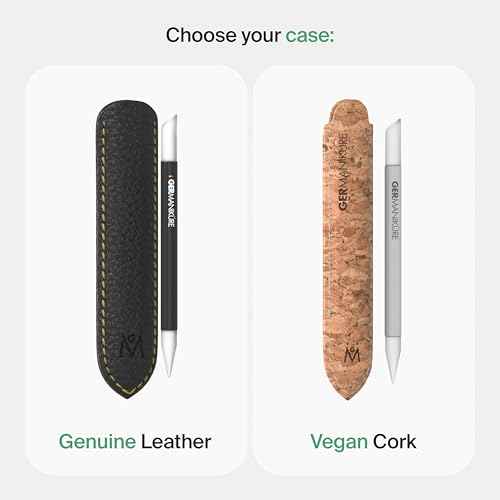 GERMANIKURE Clear Glass Cuticle Stick - No Sleeve - Ethically Made in Czech Republic - Cuticle Pusher & Remover, Callous & Dry Skin Fingertip File, Nail Shaper - No Case