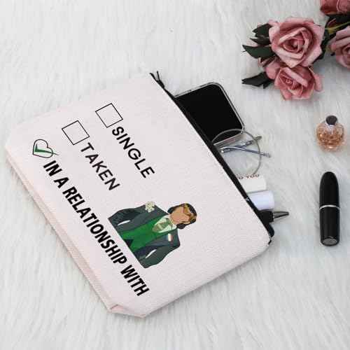 G2TUP Dating T H Makeup Bag T H Fan Gift Cosmetic Bag with Zipper