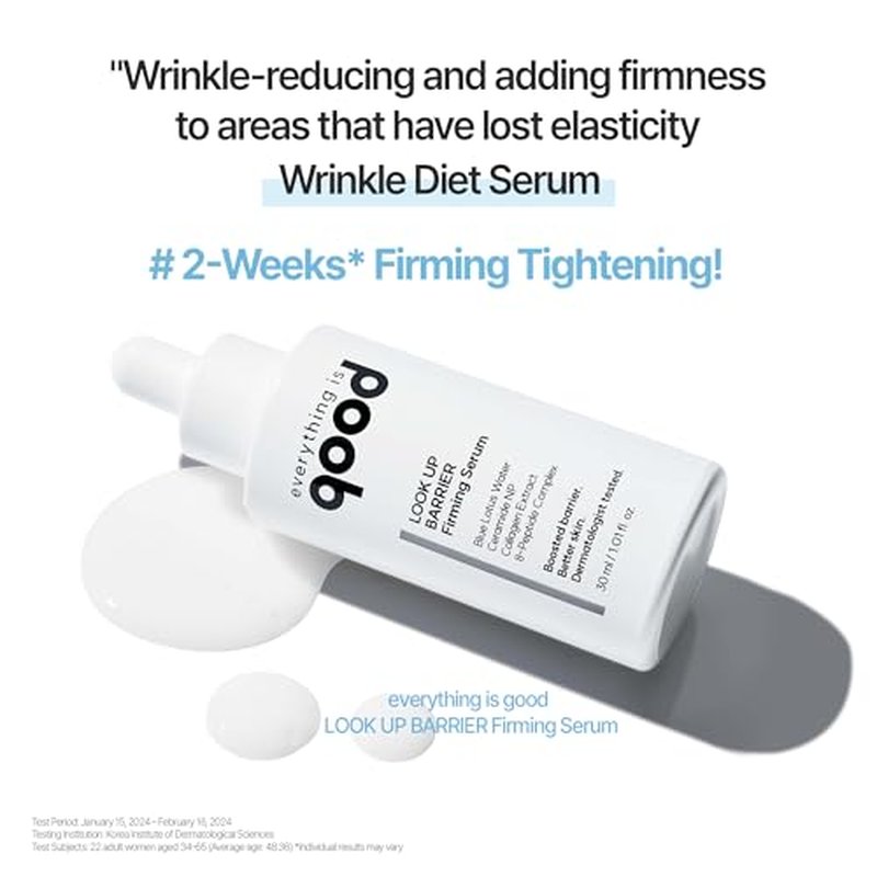 LOOK UP BARRIER Firming Serum? Vegan Collagen Peptide Hydrating Formula