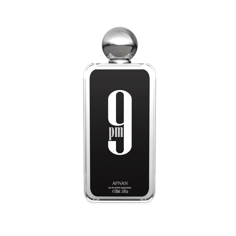 Afnan 9 PM Eau De Parfum for Men - 3.4 Fl. Oz | Long-Lasting Fragrance
