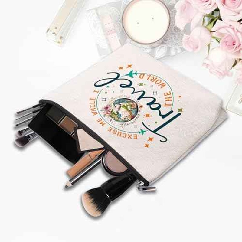 Travel Gifts for Women: Cosmetic Bag - Best for International Travelers & Weekend Trips