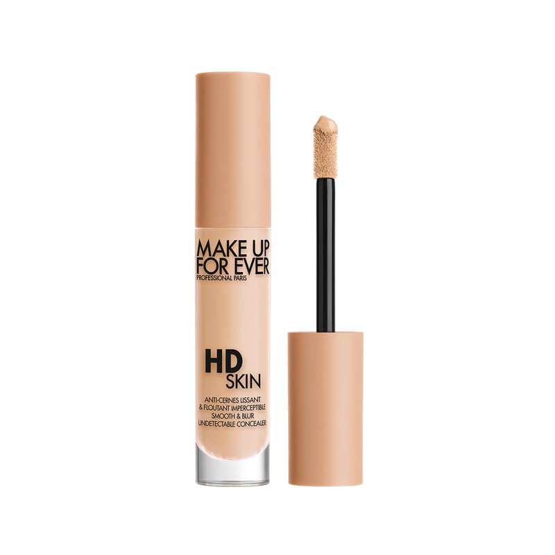 Make Up For Ever HD Skin Concealer - 2.0R Wheat | Lightweight, Long-Lasting Formula - 0.16 oz