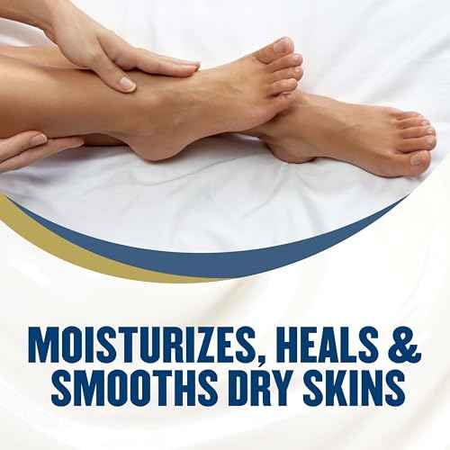 Gold Bond Healing Foot Cream 4 oz, With Aloe, Nourishes & Softens For Healthier Looking Feet