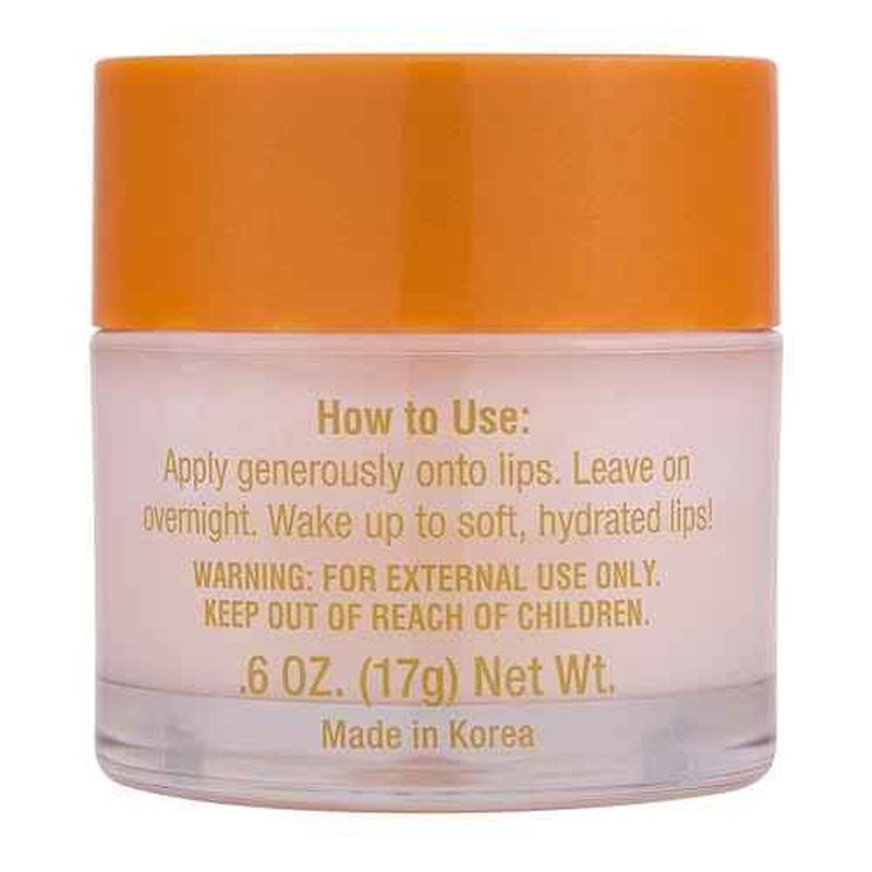 Tree Hut Vanilla Overnight Lip Mask, Deeply Hydrating Leave-On Treatment for Soft Lips, Self Care Essential, Holiday Gift & Stocking Stuffer, 6 oz