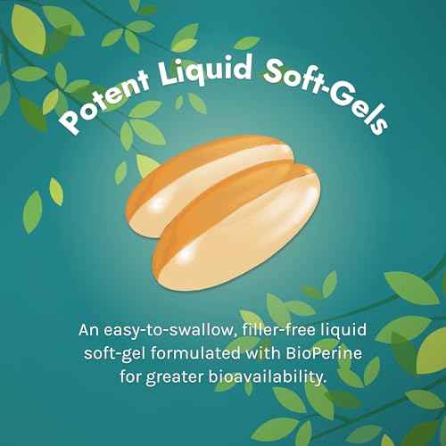 Irwin Naturals Longer, Stronger Hair and Nails - 120 Liquid Softgels, 2 Pack - Promotes Vibrant Shine Texture & Strength - 120 Total Servings