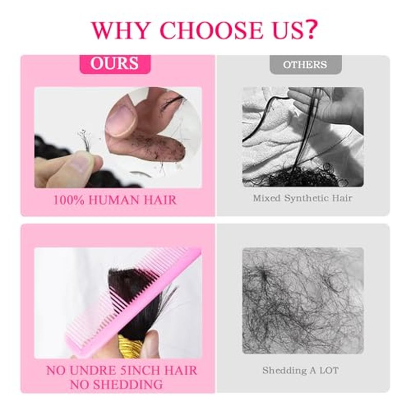 Human Braiding Hair 2 Bundles 100g 22Inch Deep Wave Bulk Human Hair for Braiding No Weft Curly Braiding Hair Bulk Curly Human Hair for Boho Braids 12A Brazilian Virgin Hair Extensions Natural Color