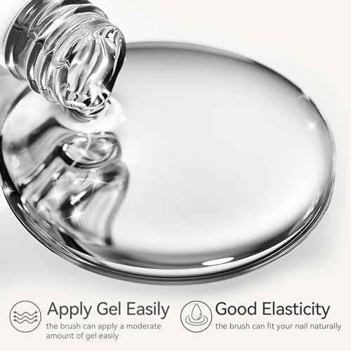 Born Pretty Gel Top Coat,15ml Gloss Base and Top Coat Set, No Wipe Super Top Gel Not Chip or Peel and Long Lasting Base Gel Top Gel for Nail Art