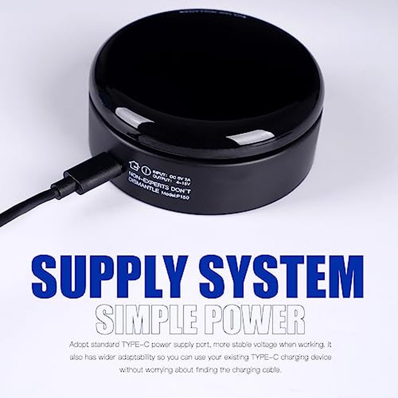 Mast Tattoo Power Supply, Halo2 Circle Digital Display Voltage, One Touch Easy Use for Tattoo Machine
