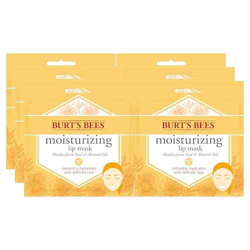 Burt's Bees 100% Natural Origin Moisturizing Lip Mask, Single Use Conditioning Lip Care , 1 Count (Package May Vary)