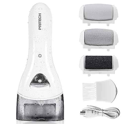 Electric Foot Callus Removers Rechargeable, Portable Electronic Foot File Pedicure Tools, Electric Callus Remover Foot Scrubber Kit, Professional Foot Care Ideal Gift for Dead, Hard Cracked Dry Skin