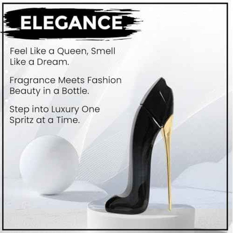 Fantasy Girl Mini High Heel Perfume Gift Set for Women (1oz/30ml x 5pcs) Pink Rose, Ambition, Desire, Perfect & Love, (Pack of 5)- Eau De Parfum