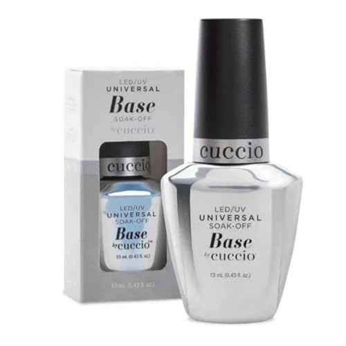 Cuccio LED/UV Universal Base Soak-Off & Brush-On Builder 0.43oz Duo Set
