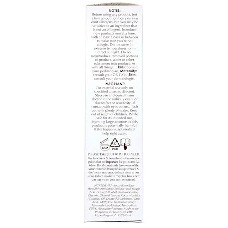 VMV Hypoallergenics Superskin Hydra Balance Smart Moisturiser for Combination Skin, 4 Fluid Ounce