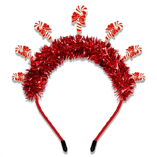 mokkia Candy Headband for Women Sweet Lollipop Christmas Headbands Halloween Candy Costume Accessories Candyland Costume Gift
