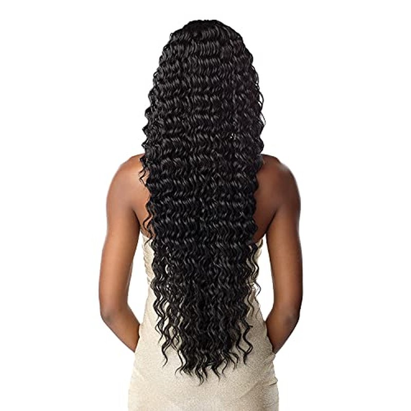 Sensationnel Butta Lace Wigs - Unit 15 Extra Wide 5 Inch Deep Parting Synthetic Preplucked Hairline Glueless Lacefront (BALAYAGEHAZELNUT)