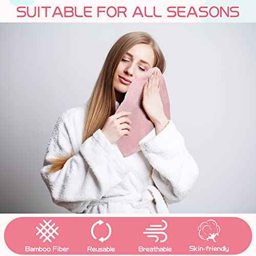 Newwiee 40 Pcs Wash Cloth Bulk Cotton Bath Hand Face Washcloths Soft Quick Drying Towel for Women Bathroom Washing Body Viscose Fiber Multipurpose Fingertip Rags(Multicolor,10 x 10 Inch)