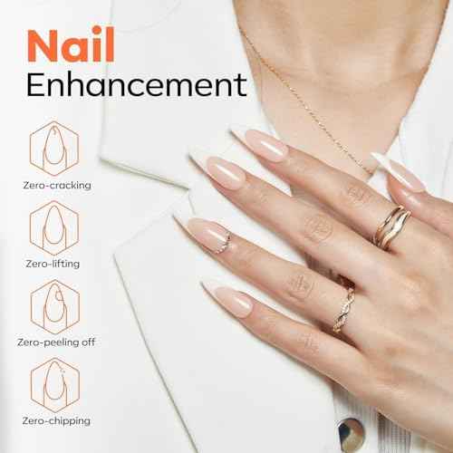 modelones No Wipe Gel Top Coat and Base Coat Set, 2 Pcs Clear Glossy Hema Free Base Top Coat Gel Nail Polish Long Lasting for Fall Nail Polish, Acrylic Nails Soak Off Nail Lamp Nail Art Home Salon