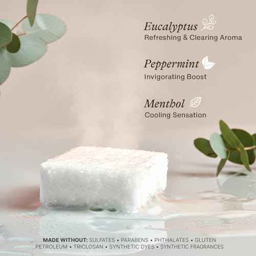 Shower Steamers Aromatherapy - USA Made with Natural Ingredients & Eucalyptus Essential Oil, Christmas Stocking Stuffers for Men & Women, Large Shower Bombs, White Elephant Relaxation Spa Gifts