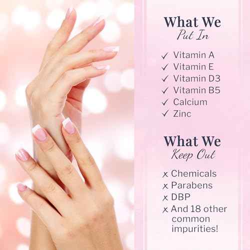 SNS Nail Dip Powder & Dip Essentials Nail Color Kit, DIY Starter Bundle (Pink & White) - Foundation Powder, Dip Activator & Top Coat, Brushes, Cuticle Pusher, Nail File, Buffer, & French Dip Mold