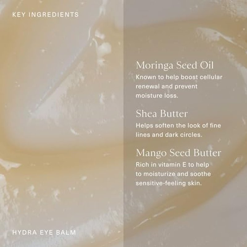 Oak Essentials Hydra Eye Balm | Clean, Antioxidant-Rich Eye Balm That Visibly Hydrates and Illuminates, 10g