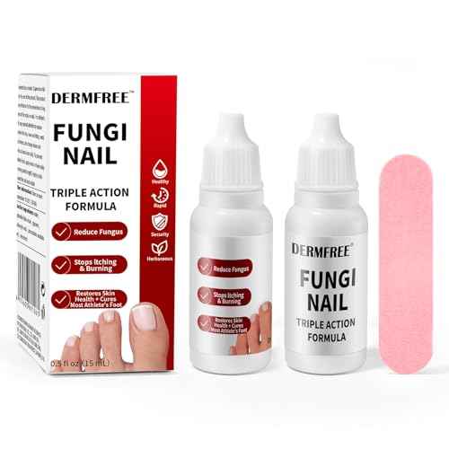 Toenail Treatment,Gentle Formula, Effectively Improves Nails for a More Beautiful Appearance