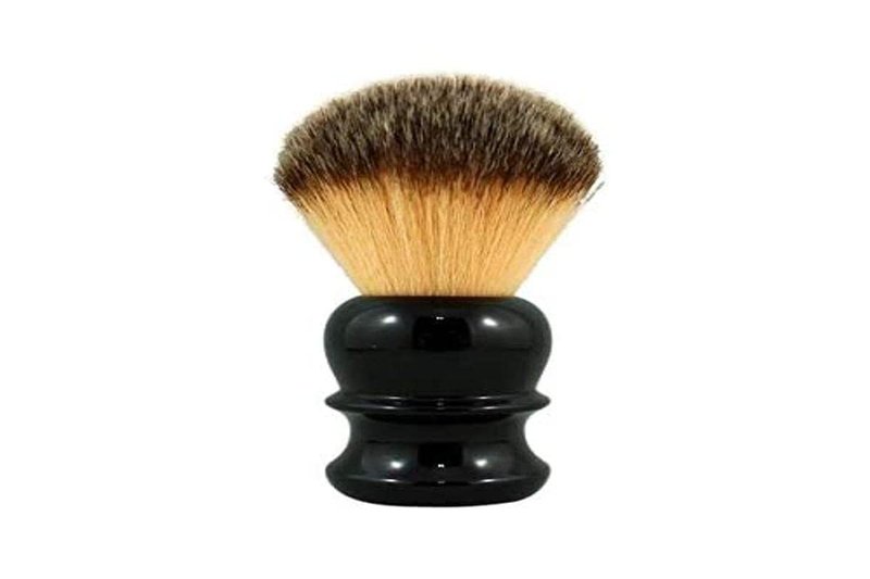 RazoRock Plissoft Synthetic Shaving Brush - Soft Bristles for Smooth Shave | Ergonomic Handle