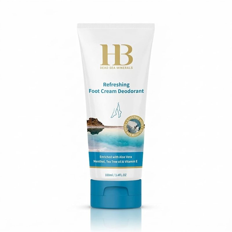 H&B Dead Sea Refreshing Foot Cream Deodorant