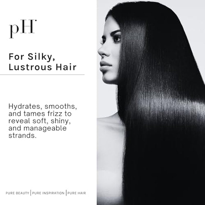 pH PURE HAIR Argan Oil & Keratin Leave-In Conditioner Spray - Argan Oil Hair Spray with Moisturizing, Anti-Frizz & UV Protection for Damaged, Color-Treated Hair, Adds Shine & Volume - 5.1 oz